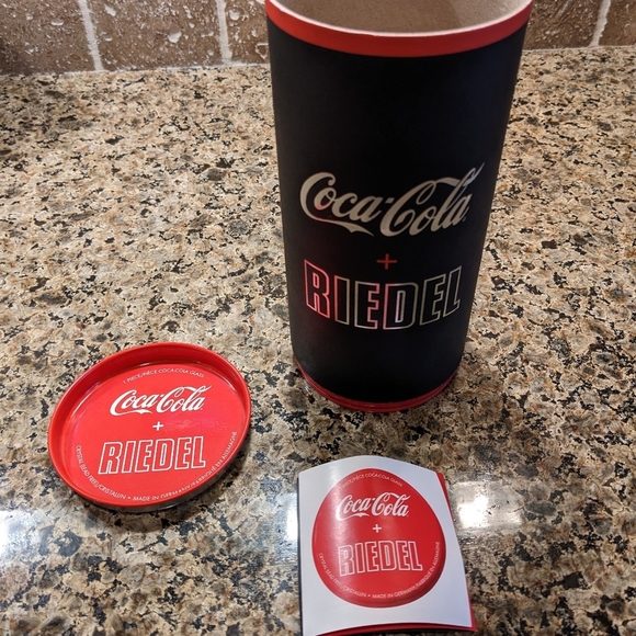 Riedel Crystal Special Edition Coca Cola Glass NIB 2013 Collectible Germany - Picture 7 of 12